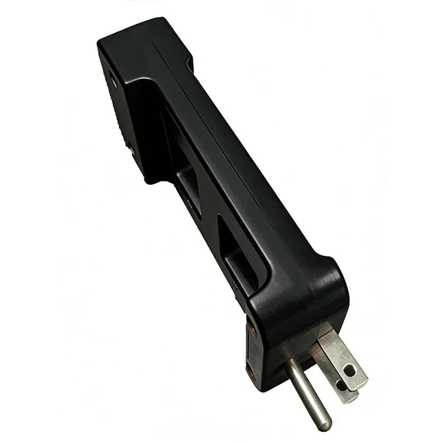 Alt view image 3 of 7 - KJ79B AC Line Splitter, Line Splitter for Clamp Meter, 10x Measurement, 15A Max Current, for US Outlets(red) (KJ79B Black 1pcs)