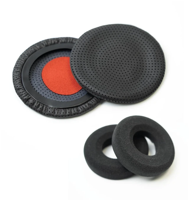 Main image of Ear Pads for Poly Headset, Replacement Ear Cushion Cover for Plantronics Blackwire 3320 3325 C310 C320 C3210 C3220 C3225, Cushions Ear Pads Cover for Jabra PRO 920 930 935 9450 9460 (2 PCs)
