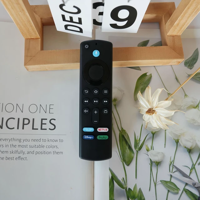 Alt view image 6 of 7 - Voice Replacement Remote Control Compatible for Echo Show 15 Full HD 15.6" Smart Display