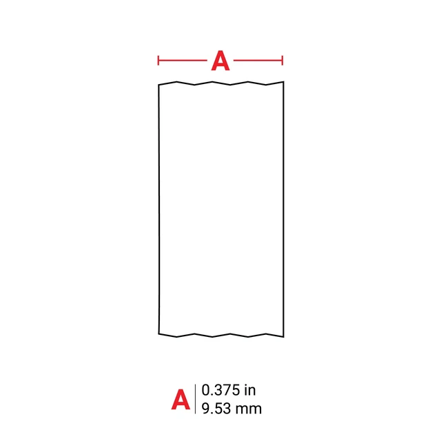 Alt view image 3 of 4 - Authentic (M21-375-488) Solvent-Resistant Lab Label for Lab, Barcode and Printed Circuit Board Labeling, Black on White- For M210, M210-LAB, M211, BMP21-PLUS and BMP21-LAB Printers.375" W 21'L
