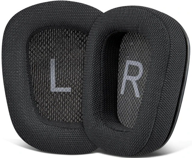 Main image of Full Mesh Earpads for Logitech G935/G933/G930/G432/G35 - Black for G35/G930/G933/G935/G633/G635/G533/G430/G431/G432/G433/G332/G230/G231/G233 Headphones