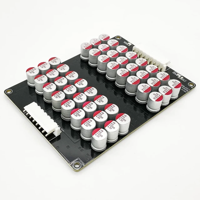 Alt view image 2 of 7 - 5.5A 12S 13S 14S 16S Battery Active Equalizer Balancer Board Lifepo4 Lithium Lipo LTO Battery Compatible, Energy Transfer Equalization, Capacitor Whole Group Balance PCB, BMS Balancing