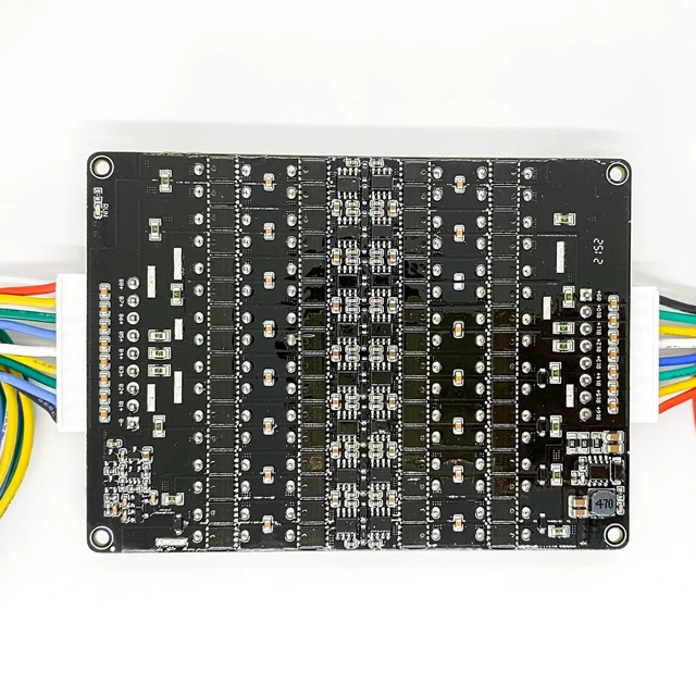 Alt view image 4 of 7 - 5.5A 12S 13S 14S 16S Battery Active Equalizer Balancer Board Lifepo4 Lithium Lipo LTO Battery Compatible, Energy Transfer Equalization, Capacitor Whole Group Balance PCB, BMS Balancing