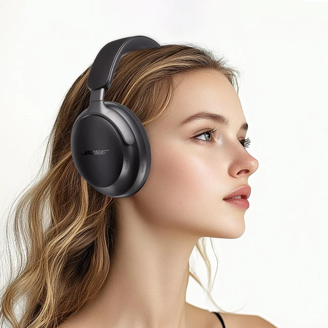 Alt view image 7 of 7 - Replacement Ear Pads for Bose QC Ultra and QC Ultra 2, Black Upgraded Memory Foam Ear Cushions with Soft Protein Leather for Enhanced Comfort and Noise Isolation