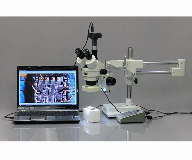 Alt view image 5 of 7 - MU130-CK-R 1.3 MP USB 2.0 Microscope Camera w/Reduction Lens 1.3MP CMOS Sensor USB 2.0 Connectivity 0.5X Reduction Lens Included