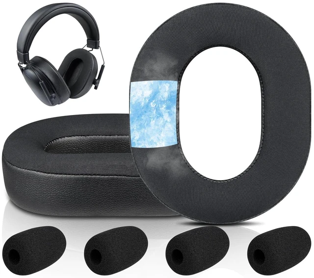 Main image of Cooling Earpads for Razer BlackShark(V3/V3 X HyperSpeed) - Black Not Fit Blackshark V3 Pro Headphones