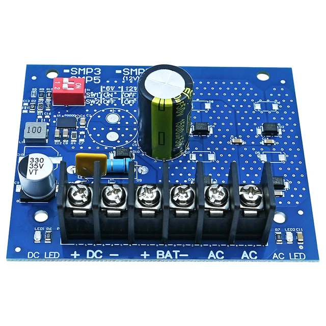 Alt view image 5 of 7 - SMP3 Power Supply Charger Compatible with Altronix SMP3 Supports 6 12 24VDC 2.5A output, A Security Power Solution with Multi-Voltage Output and Battery Backup