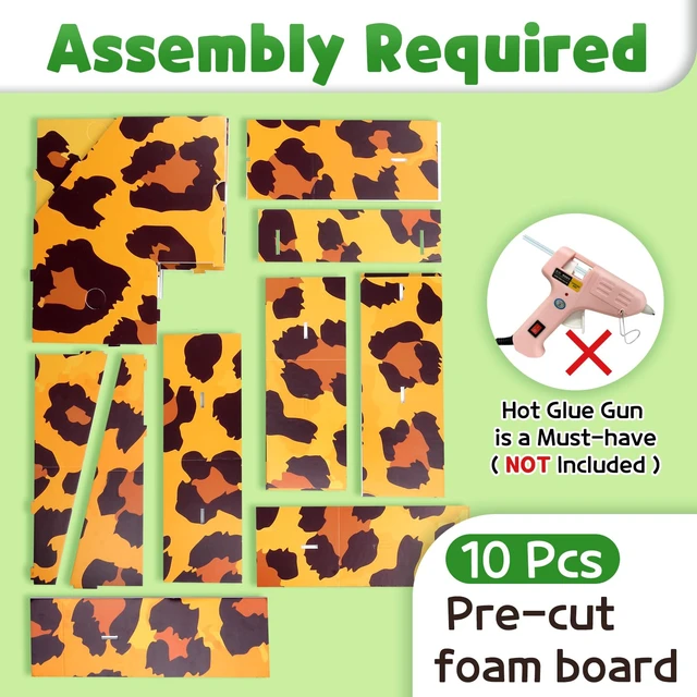 Alt view image 2 of 5 - 3ft Marquee Numbers 2 for Safari 2nd-Birthday Decorations Large Light Up Number 2 Two Wild Birthday Decoration Wild Second Party Decor Balloon Frame 20 Pcs Accessory Set