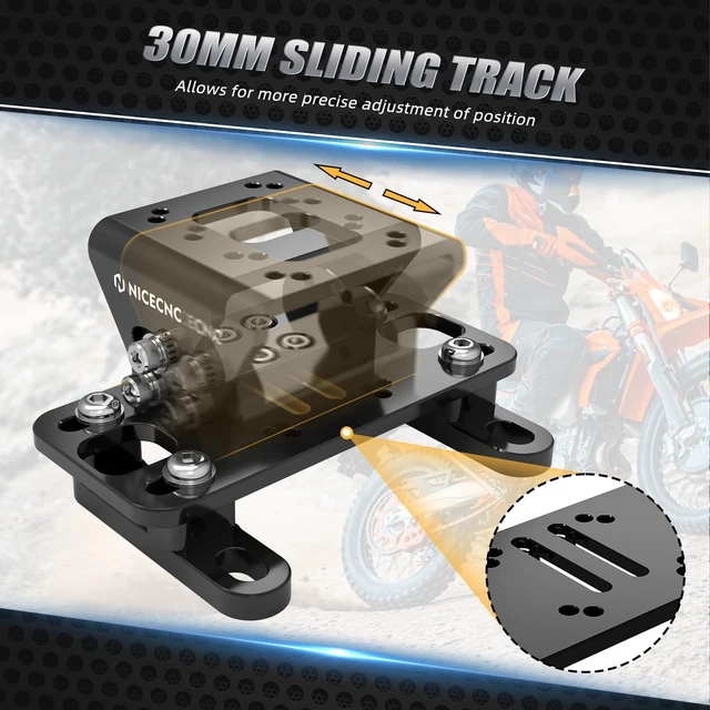 Alt view image 5 of 7 - Adjustable GPS Mount Compatible with Husqvarna 901 Norden 2022-23 Compatible with KTM 125-530 SX/SX-F/EXC/EXC TPI/EXC-F/XC/XC-F/XC-W/XC-W TPI/XCF-W 2004-2024 Accessories,Black