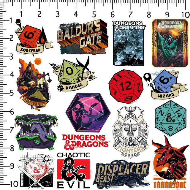 Alt view image 2 of 6 - Dungeons and Dragons 200ct Vinyl L Deluxe, Skateboard, Indoor/Outdoor