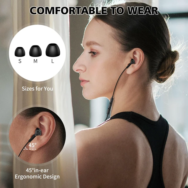 Alt view image 5 of 7 - USB C Earbud for iPhone 18 Pro Max Duo 17 Air 16 Plus/iPad Black Gold Type C Earphones with Mic Case Stereo Magnetic Cord Wired Headphones for Samsung S26 S25 Ultra S24+ S23 Flip/Pixel 11 10 9 8
