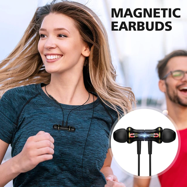 Alt view image 6 of 7 - USB C Earbud for iPhone 18 Pro Max Duo 17 Air 16 Plus/iPad Black Gold Type C Earphones with Mic Case Stereo Magnetic Cord Wired Headphones for Samsung S26 S25 Ultra S24+ S23 Flip/Pixel 11 10 9 8