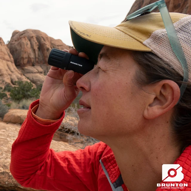 Alt view image 5 of 7 - Echo Monocular 7x18 Compact Lightweight Pocket Scope for Travel and Hiking Black