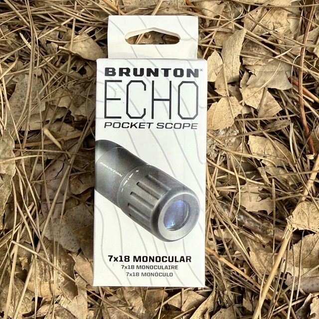 Alt view image 6 of 7 - Echo Monocular 7x18 Compact Lightweight Pocket Scope for Travel and Hiking Black