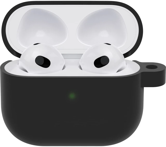 Main image of Soft Touch Case for Apple AirPods (3rd Gen) - Black Taffy (Black)