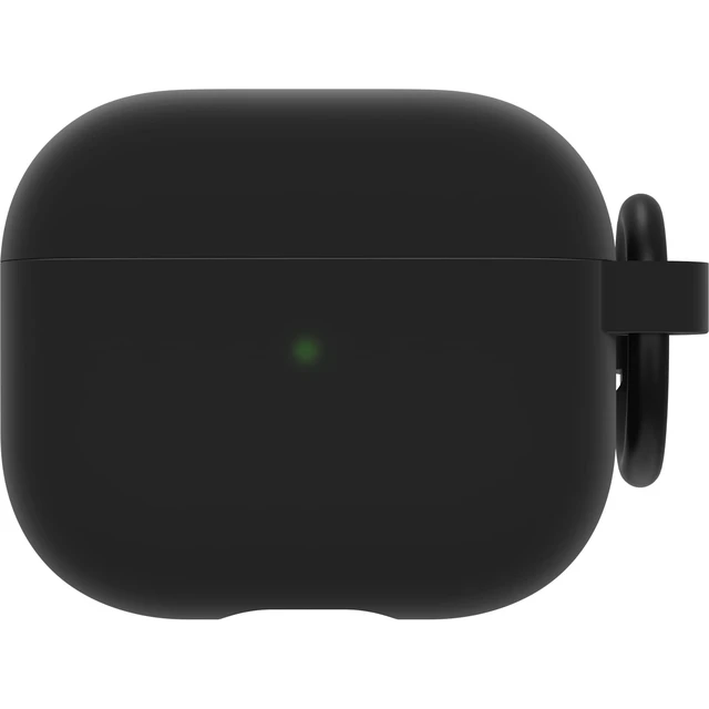 Alt view image 2 of 4 - Soft Touch Case for Apple AirPods (3rd Gen) - Black Taffy (Black)