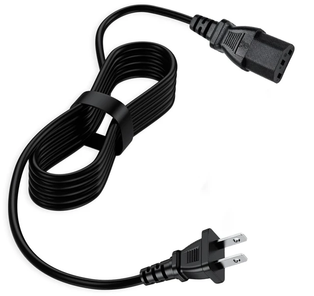 Main image of 4.9Ft AC Power Cord Compatible with TCL Roku 55 65 75 Class 6 Series 4K Smart TV Series R635 55R635 65R625 65R635 75R635 75S431 75S435 75-R635 Mini-LED QLED Dolby Vision HDR