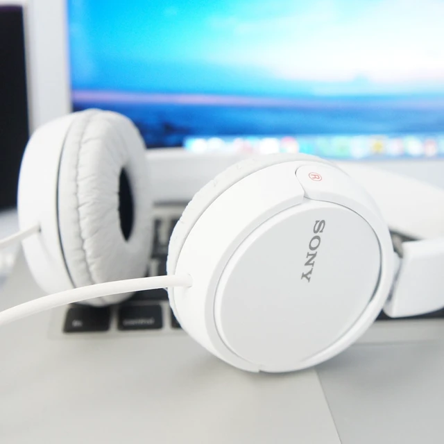 Alt view image 7 of 7 - Over On Ear Best Stereo Extra Bass Portable Headphones Headset for Apple iPhone iPod/Samsung Galaxy / mp3 Player / 3.5mm Jack Plug Cell Phone (White)
