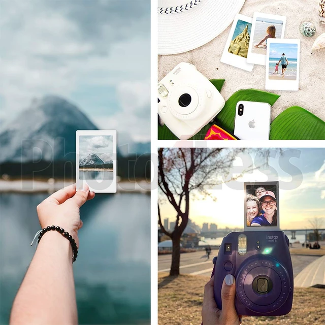 Alt view image 5 of 5 - Instax Mini Link2 Smartphone Printer (Soft Pink) Bundle with Fuji Instax Mini Film Pack (40 Sheets)
