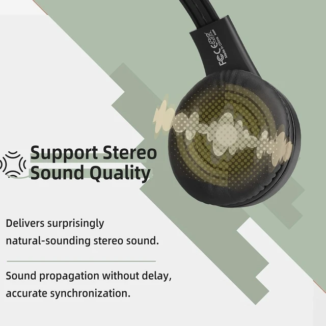 Alt view image 3 of 7 - TA005 Wireless Headphones for TV Watching,TV Headphones for Senior for Seniors, Elderly, Family, Support Stereo,A/B Channel,30m,Support AUX,RCA and Optical Input