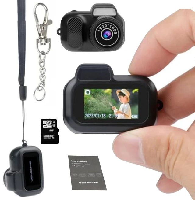 Main image of Keychain Camera, 1080P mini Pixel, Micro mini DV/Camcorder, Portable chainwith Eight Filters, Long Battery Life for Indoor and Outdoor use (64G)
