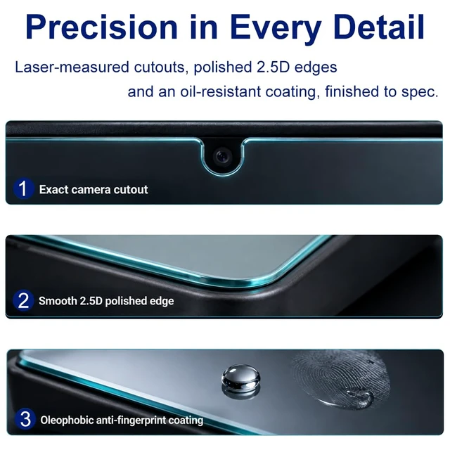 Alt view image 6 of 7 - 2 Pack 9H Hardness Tempered Glass Screen Protector for ASUS ROG Flow Z13 GZ302 (13.4" Laptop Tablet) Anti-Scratch, Ultra-Durable, Precision Fit (2025-2026 Model Exclusive)