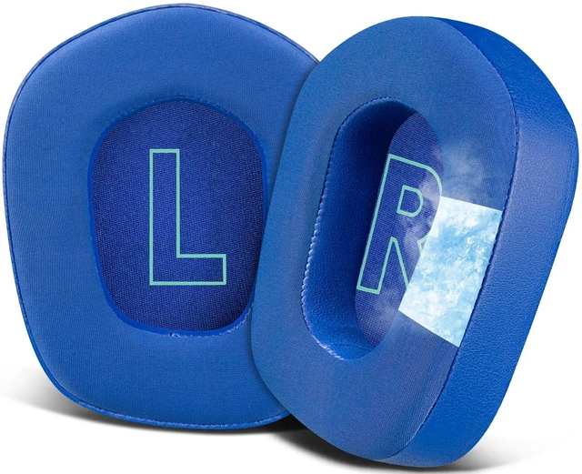 Main image of Cooling Gel Earpads Replacement for Logitech G733/G535/G335 Lightspeed Wireless Gaming Headset, Ear Pads Cushions with Comfort Noise Isolation Foam - Blue
