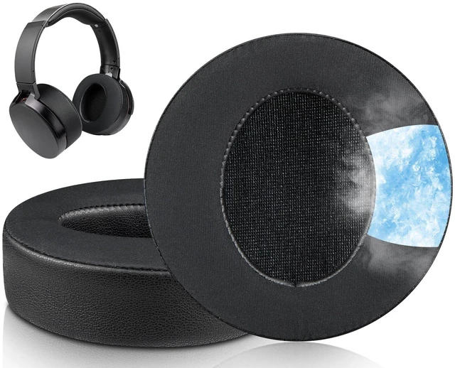 Main image of Cooling Earpads for Sony MDR-XB950 - Black for Sony MDR-XB950(XB950BT/XB950B1/XB950N1/XB950AP) Over-Ear Headphones