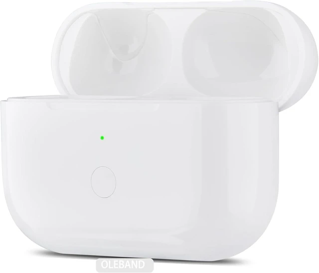 Main image of Case Compatible with Airpods Pro 2&1 Charging Case Easy to Pair Earbuds with Pairing Button,Support Both Wired and Wireless Charging,Compatible with iPods Pro 1st/2nd (White)