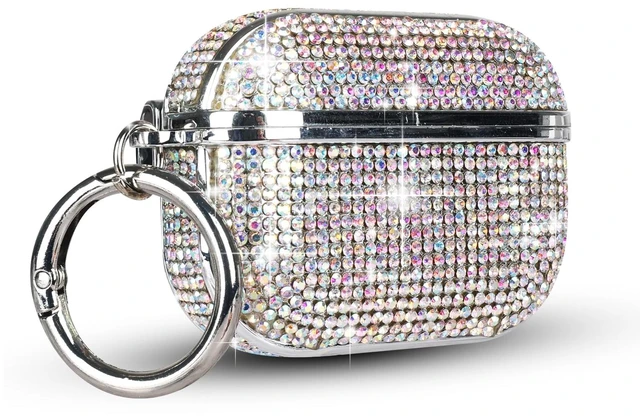 Main image of for AirPods Pro 3 Diamond Case Rhinestone Bling Glitter Crystal Shiny Sparkle Cute for AirPods Pro 3 Cover for Girls Women Wireless Charging Luxury Skin Colour