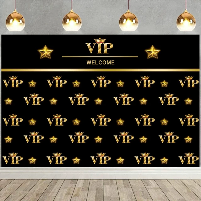 Alt view image 6 of 6 - VIP Red Carpet Backdrop 10x8ft Gala Party Event Photo Booth Luxury Decor VIP red carpet backdrop, perfect for birthday, gala, photo booth, party events. Durable vinyl HD print, easy hang