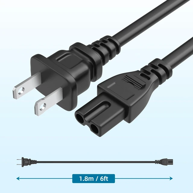Alt view image 5 of 6 - AC Power Cord for Viking 1700 Peak Amp Portable Jump Starter 57044 57084 57085
