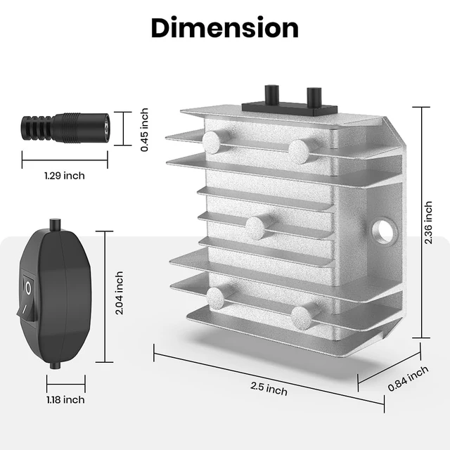 Alt view image 3 of 6 - for Starlink Mini 12V Conversion Kit,12V to 24V DC Step UP Converter for Starlink Mini (EL13-O)