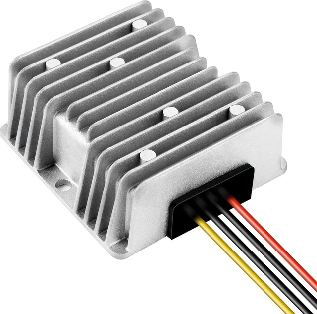 Alt view image 6 of 7 - 10A 240W DC Step Up Converter 12V to 24V DC Voltage Regulator, Power Adapter Voltage Booster IP68 Waterproof, Power Supply Module Boost Transformer for Car Truck Vehicle Boat