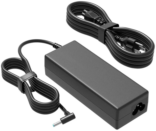 Main image of 65W AC Charger Compatible with Hp Notebook 15 15t 15s 15q 15g 15z 15-bd 15-ef 15-db 15-bg 15-di 15-be 15-af 15-ba 15-bs 15-bf 15-gw 15-g 15-r 15-da 15-bn 15-ac 15-bw 15-ay 15-rb 15-fc Laptop