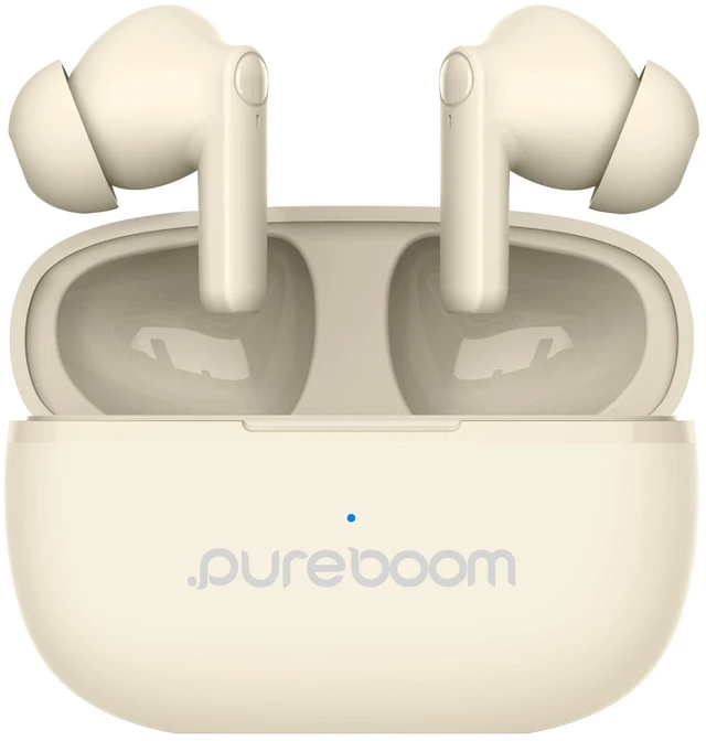 Main image of PureBoom Wireless Earbuds, Bluetooth in-Ear Headphones Fast Charging, Hi-Res Sound, True Wireless Earphones, Stereo Audio, Hands Free Calling, Touch Control, Comfortable Fit