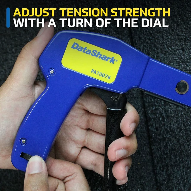 Alt view image 5 of 7 - DataShark PA70076 Cable Tie Gun Zip Tie Designed for Cable Ties up to 1/4" Wide