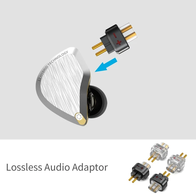 Alt view image 5 of 7 - 0.78 2PIN Male to QDC 2PIN Female Headphone Adapter for 0.78 2PIN Earbuds to QDC Cable Lossless Audio Adaptor for KZ ZSN ZS10 ZSX ZST ZSR AS12 AS16 for TRN BA5 V90 V10 V20 MOONDROP 1 Pair Black