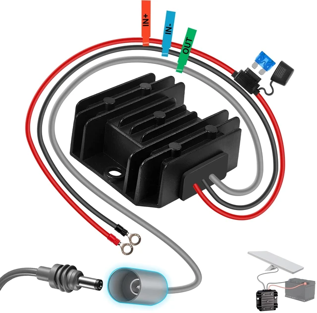 Main image of Starlink-Mini Power Supply, Authentic Starlink Mini Power Adapter 12V,9-28V to 30V 3.5A DC Step Up Converter, Waterproof Shockproof Starlink Mini Accessories for Truck RV Marine Yacht Off-Grid Solar