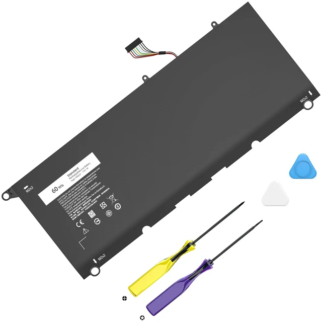 Main image of PW23Y Laptop Battery for Dell XPS 13 9360 Compatible with P54G002 13-9360-D1605T/G D1609/G D1705/G D1805T TP1GT(0TP1GT) RNP72(0RNP72) XPS 13 9360 battery