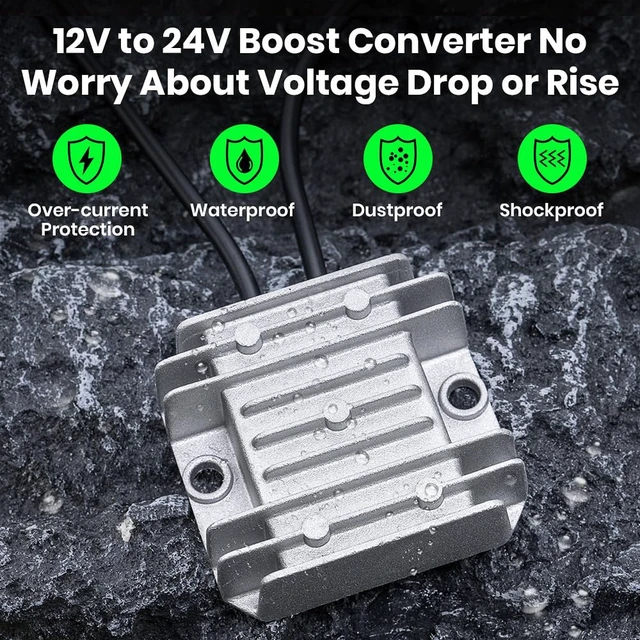 Alt view image 2 of 6 - for Starlink Mini 12V Conversion Kit,12V to 24V DC Step UP Converter for Starlink Mini (EL13-O)