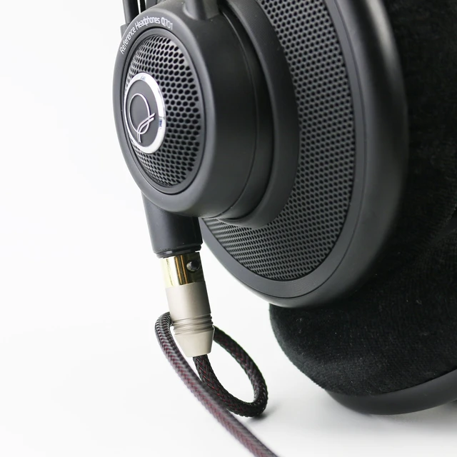 Alt view image 7 of 7 - Replacement Audio Upgrade Cable Compatible with beyerdynamic DT 1990 Pro, DT 1770 Pro Headphone and Compatible with AKG K371, K175, K275, K245, K182, K7XX Headphone 1.6meters/5feet