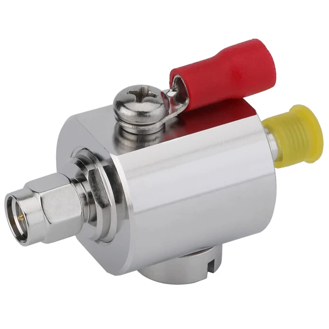 Alt view image 6 of 6 - SMA Lightning Arrestor Cellular & GPS SMA Surge Protector SMA Male to SMA Female 0-6GHz 50 Ohms (6G Lightning arrestor Male to Female)