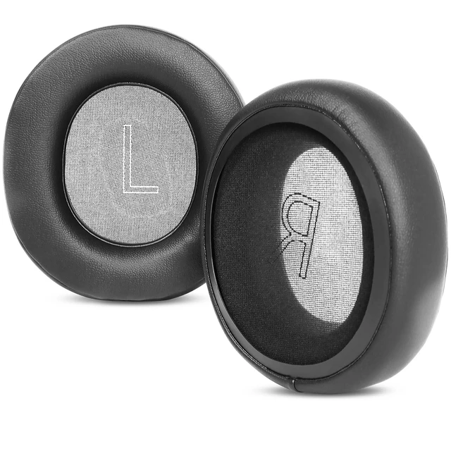 Alt view image 3 of 6 - Ear Pads for Microsoft Xbox Wireless (2024 Version)/Wired Headset (Xbox X S, Xbox One) Replacement Cushions Headband with Protein Leather Covers-Black
