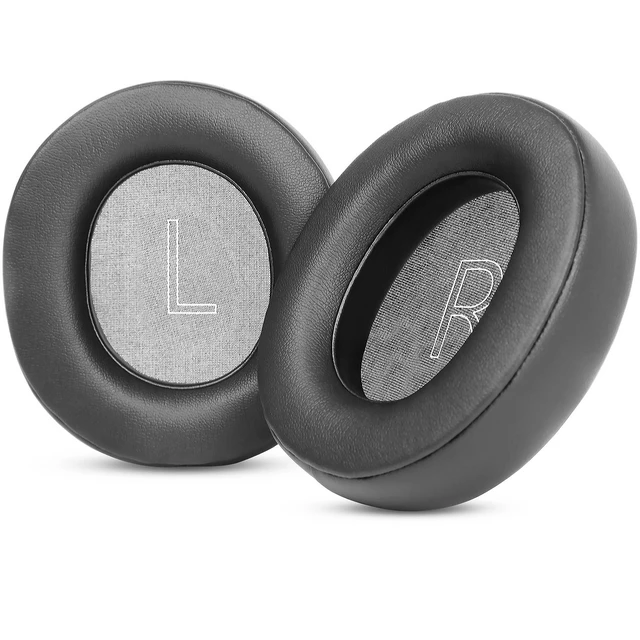Alt view image 5 of 6 - Ear Pads for Microsoft Xbox Wireless (2024 Version)/Wired Headset (Xbox X S, Xbox One) Replacement Cushions Headband with Protein Leather Covers-Black