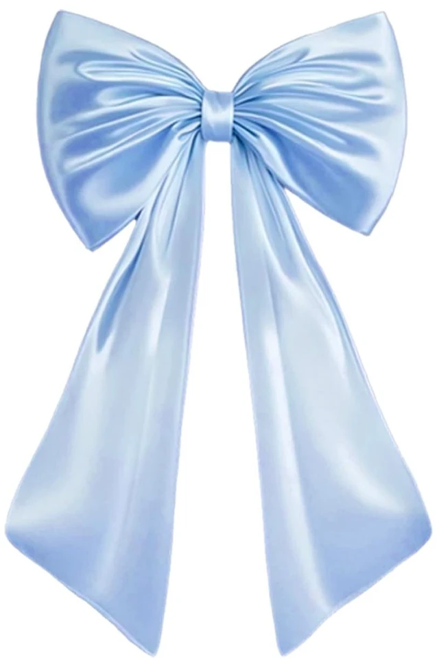 Main image of Large Bow Decor for Room, Large Blue Bow Birthday Party Backdrop, Wall and Door Decorations for Birthday, Wedding, Bridal Shower, Coquette Theme (Blue)