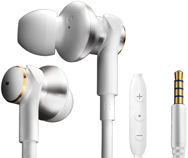 Alt view image 4 of 7 - Wired Earphones Rich Bass Noise Canceling phone Calls Dual-Driver Earbuds (1DD+1BA) In-Ear Headphones Immersive Deep Bass Boost Wired Earbud with Call Noise Reduction Universal Plug&Volume Control