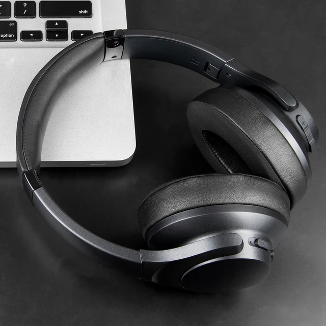 Alt view image 6 of 6 - Cooling Earpads for Anker (Life 2, Life Q20) - Black (Not Fit Life2 Neo),for Soundcore Life2, (Q20/Q20+/Q20i) Headphones