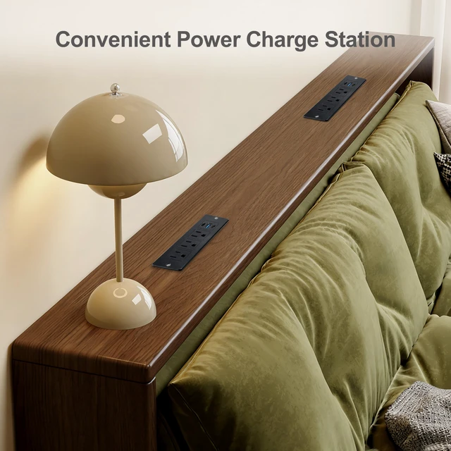 Alt view image 6 of 6 - Furniture Recessed Power Strip with USB C 20W & USB A 18W,3 Outlets 3 USB Ports(2 USB C+1 USB A),Flush Mountable Electrical Outlet for Desk Cabinet Nightstand Counter, 6.56ft Flat Plug Cord (Black)