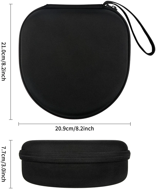 Alt view image 5 of 6 - Case for Sony WH-CH720N / WH-CH710N /WH-CH700N Headphone, Travel Protective Cover Storage Bag (Black)